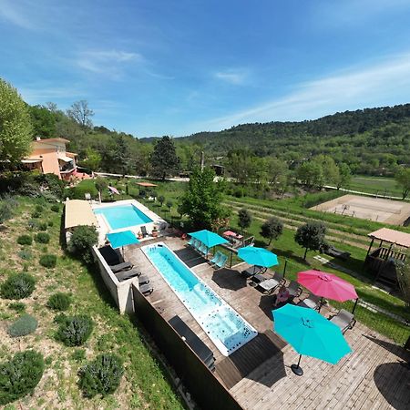 L'Oustaou Du Luberon Et Spa Villelaure Eksteriør bilde