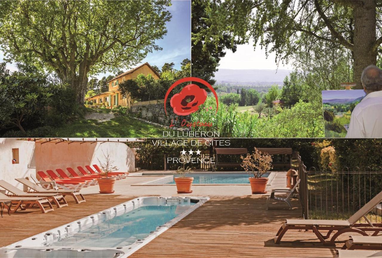 L'Oustaou Du Luberon Et Spa Villelaure Eksteriør bilde
